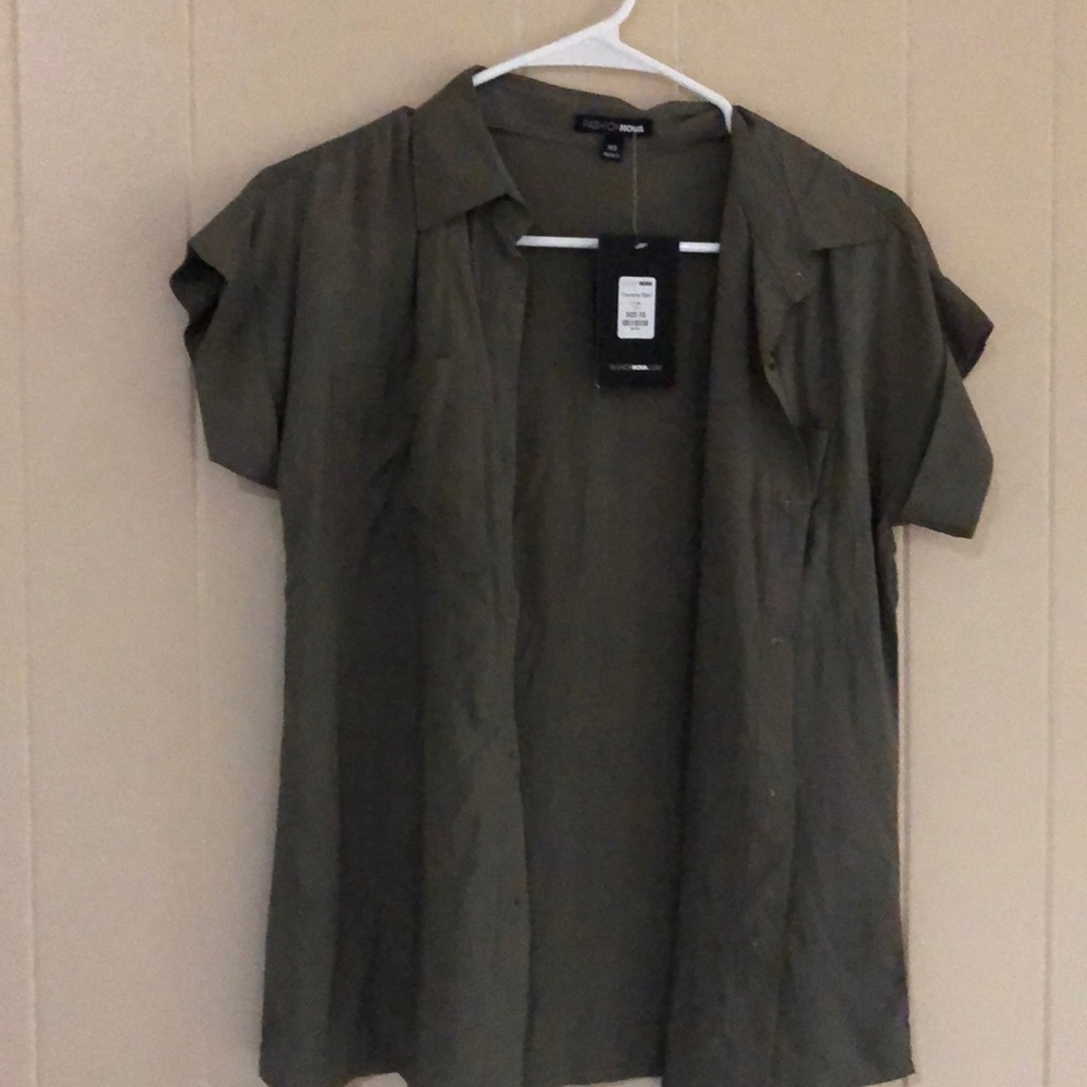 Fashion Nova Button Shirt